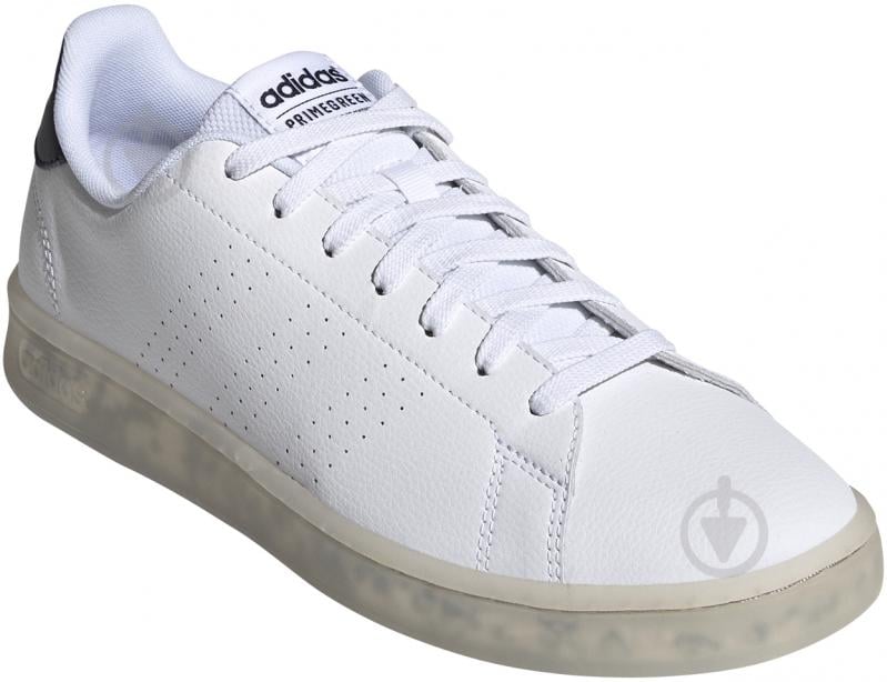 Кроссовки мужские демисезонные Adidas ADVANTAGE FY6033 р.40 2/3 белые - фото 4