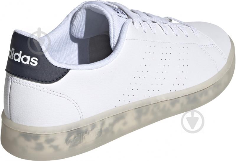 Кроссовки мужские демисезонные Adidas ADVANTAGE FY6033 р.40 2/3 белые - фото 9