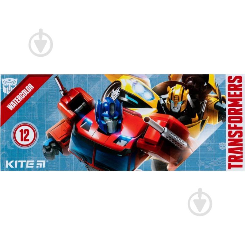 Акварель медовая Transformers 12 шт. TF23-041 KITE - фото 1
