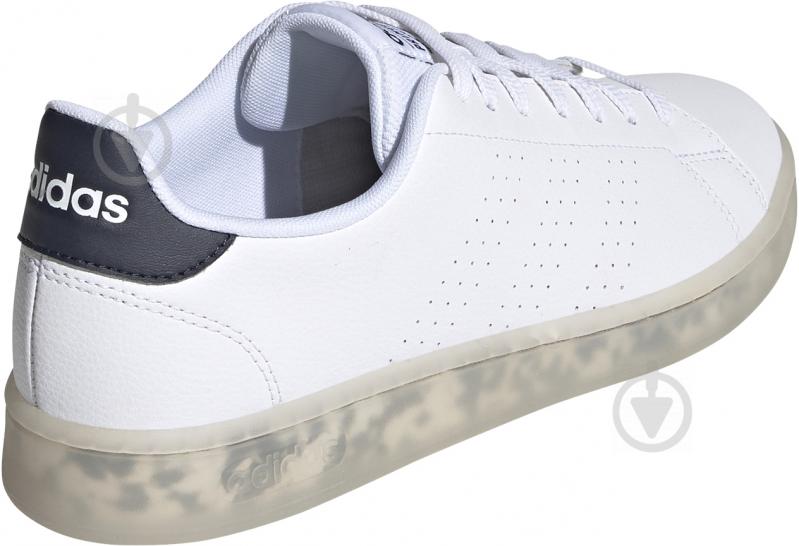 Кроссовки мужские демисезонные Adidas ADVANTAGE FY6033 р.41 1/3 белые - фото 9