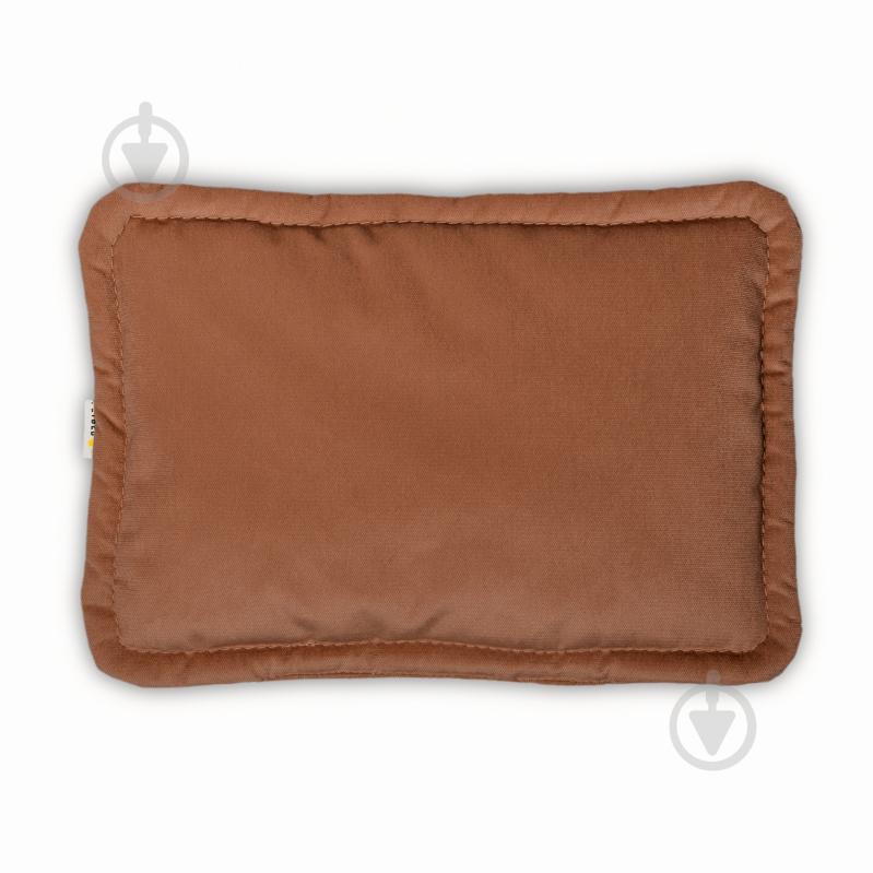 Лежак PETBED Слим XS 50х35 см h-3 см велюр коричневый - фото 3