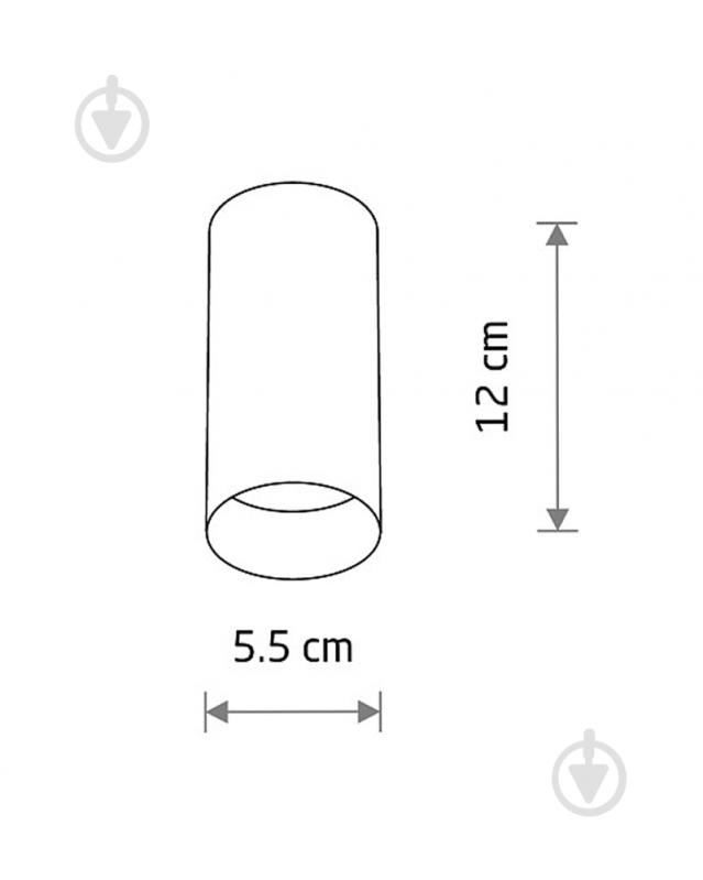 Светильник точечный Nowodvorski Mono 10 Вт GU10 серый 10785 - фото 7