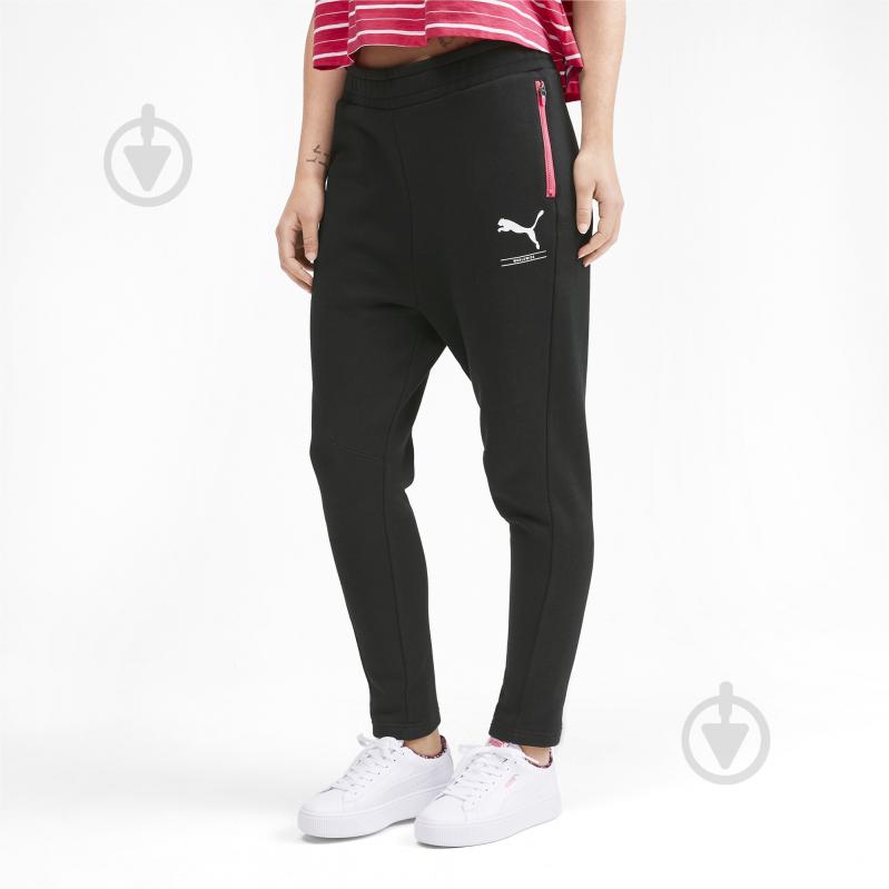 Брюки Puma NU-TILITY Sweat Pants 58010201 р. XS черный - фото 1 Брюки Puma NU-TILITY Sweat Pants 58010201 р. XS черный - фото 1