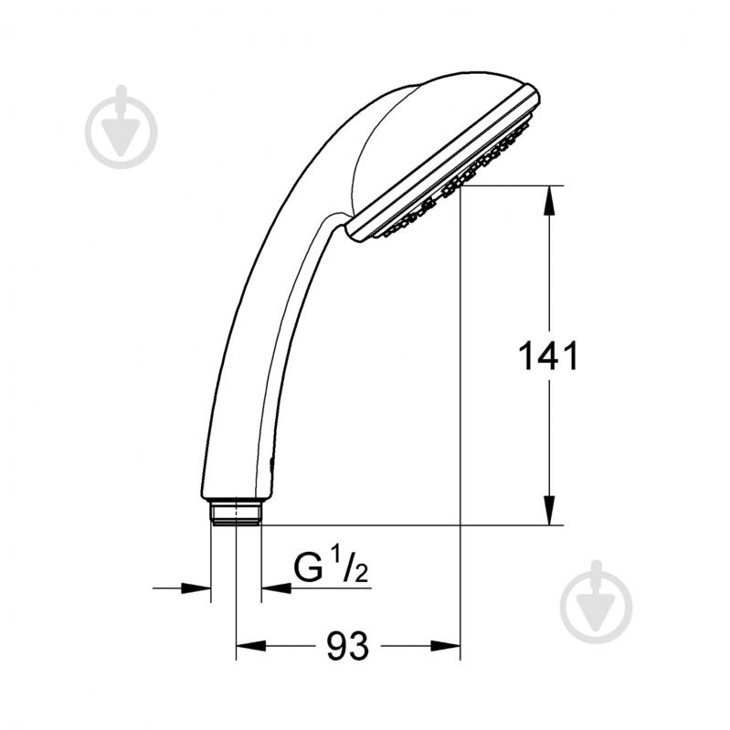 Лейка для душа Grohe Tempesta 100 28419002 - фото 2