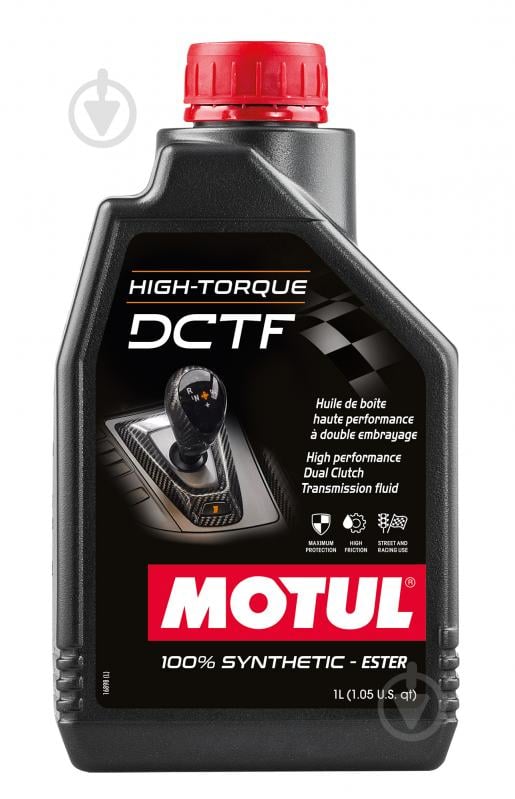 Масло трансмиссионное Motul HIGH-TORQUE DCTF ATF 1 л (842611) - фото 1