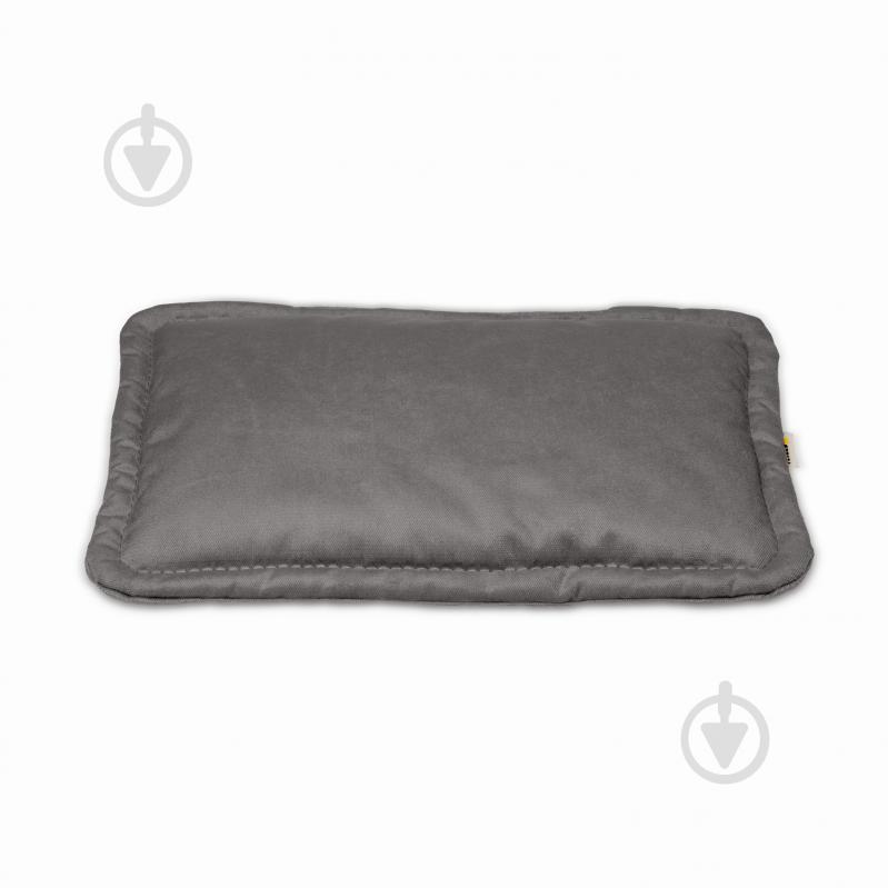 Лежак PETBED Слим XS 50х35 см h-3 см велюр темно-серый - фото 1 Лежак PETBED Слим XS 50х35 см h-3 см велюр темно-серый - фото 1