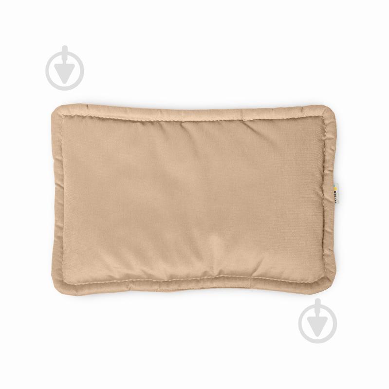 Лежак PETBED Слим S 60х40 см h-3 см велюр бежевый - фото 2 Лежак PETBED Слим S 60х40 см h-3 см велюр бежевый - фото 2