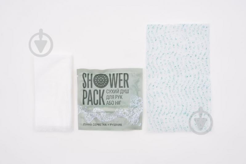 Душ сухий SHOWER PACK набір "Здорові ноги" (10 сухих душів + 1 адсорбент сушкар) - фото 2