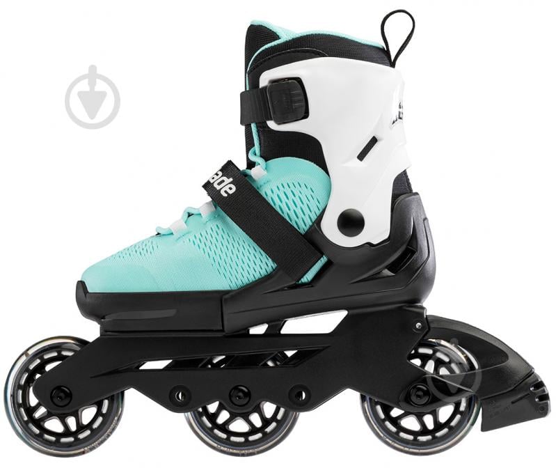 Роликовые коньки Rollerblade Microblade 3WD 07221700-2V6 р. 28-32 голубой - фото 3