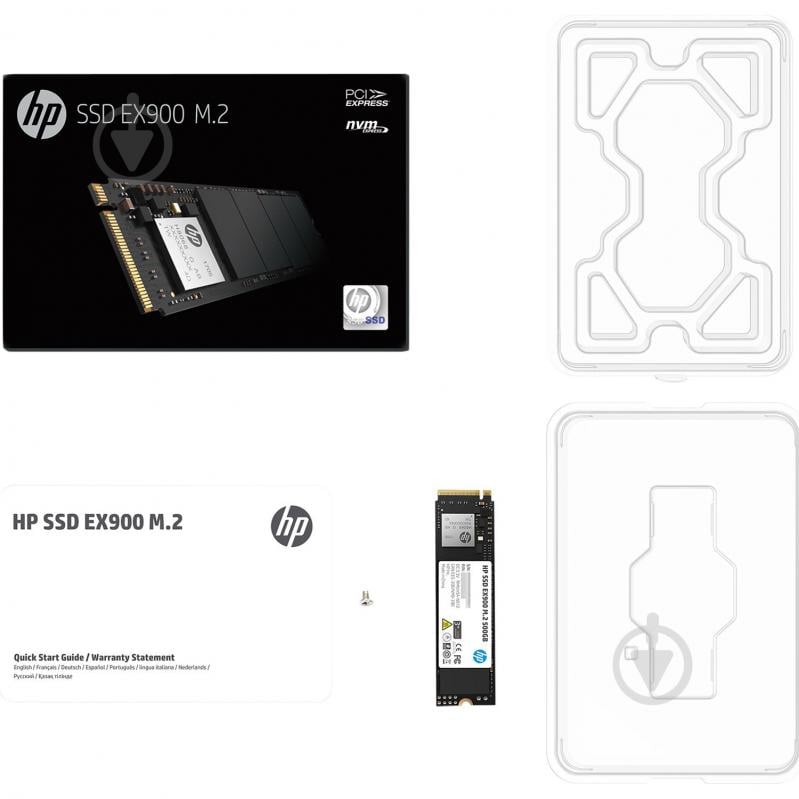 SSD-накопитель HP 500GB M.2 PCI Express 3.0 x4 3D NAND (2YY44AA) - фото 4