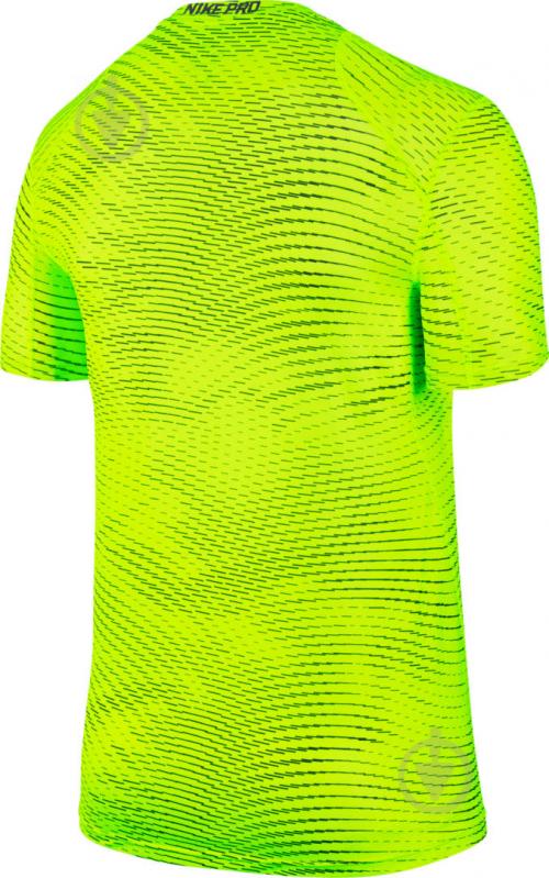 Футболка Nike M NP TOP SS FTTD AOP 838000-702 р.XL желтый - фото 2