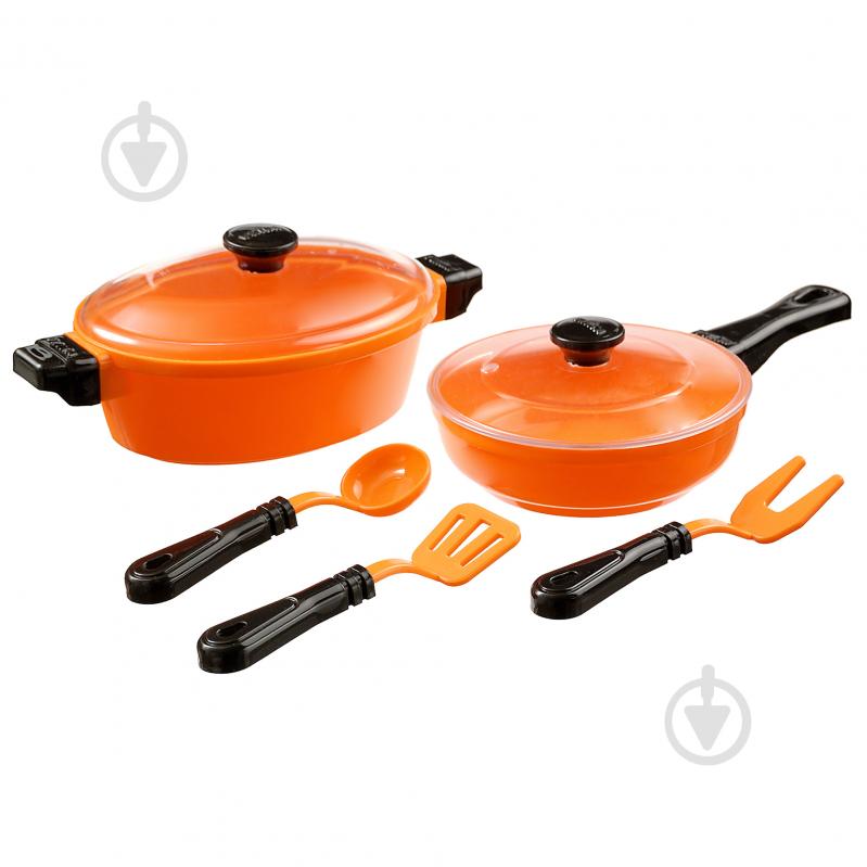 Набір дитячого посуду ЮНІКА Cooking Set (25 предметів) 71498 - фото 3