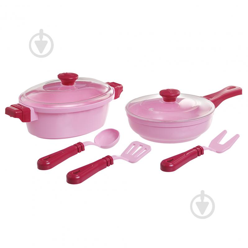 Набір дитячого посуду ЮНІКА Cooking Set (39 предметів) 71764 - фото 6