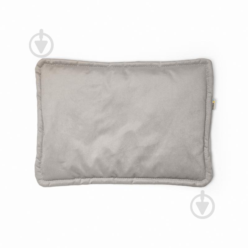 Лежак PETBED Слим М 70х50см h-3см велюр серый - фото 3 Лежак PETBED Слим М 70х50см h-3см велюр серый - фото 3