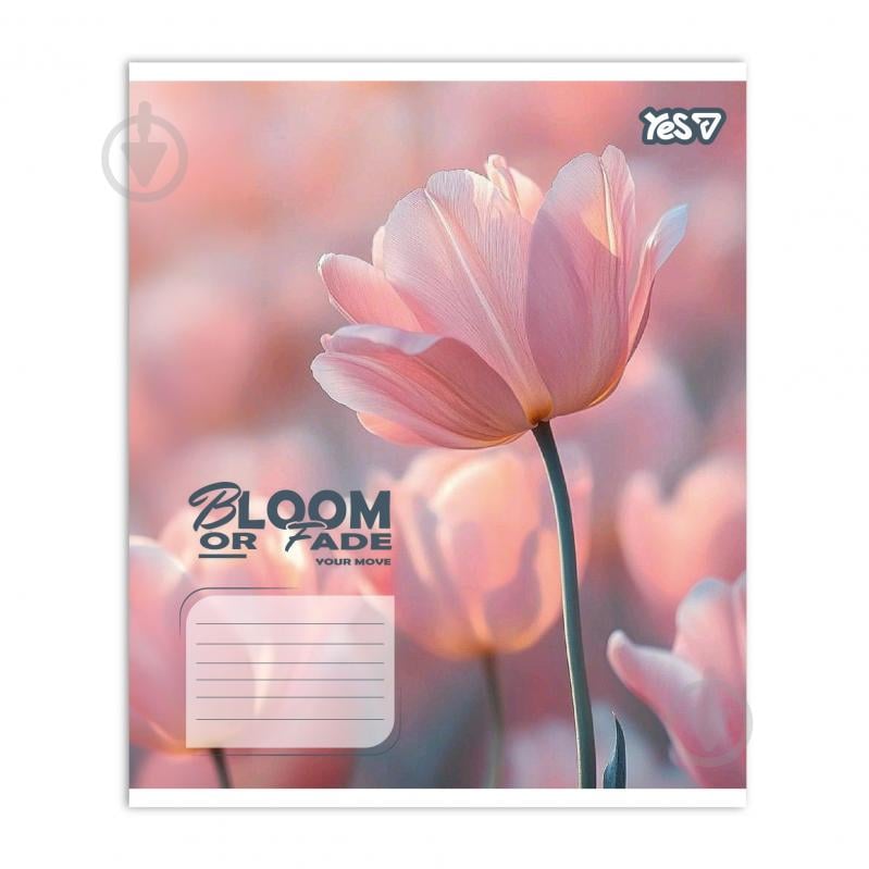 Зошит шкільний Bloom or fade 36 арк. лінійка 768877 YES - фото 4