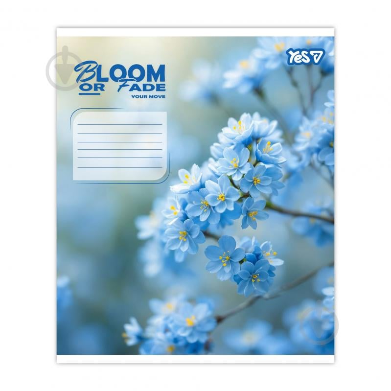 Зошит шкільний Bloom or fade 36 арк. лінійка 768877 YES - фото 5