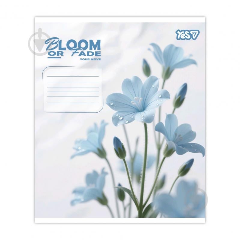 Зошит шкільний Bloom or fade 36 арк. лінійка 768877 YES - фото 6
