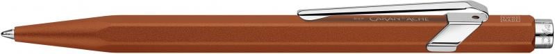 Ручка Caran d'Ache 849 Colormat-X оранжевая / box - фото 4