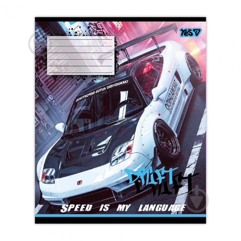 Зошит шкільний Drift 18 арк. лінійка 768883 YES - фото 3