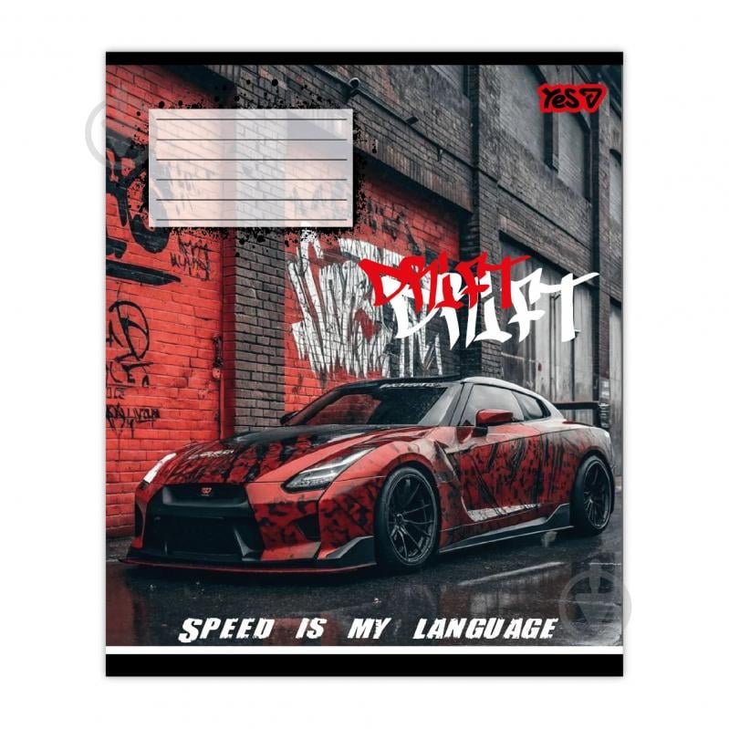 Зошит шкільний Drift 18 арк. лінійка 768883 YES - фото 4