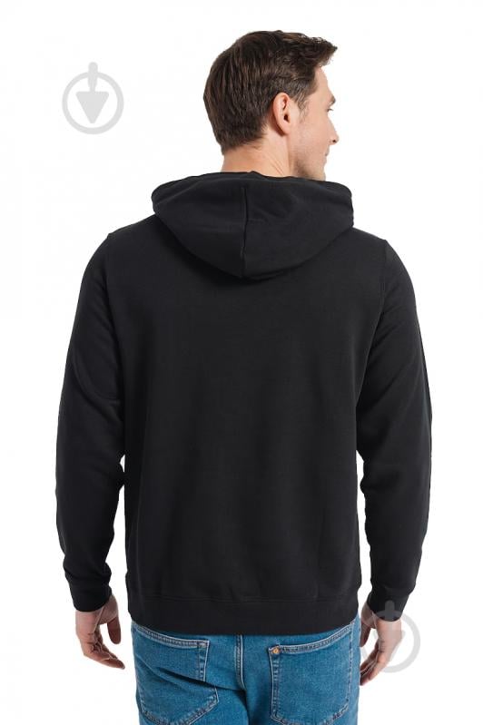 Джемпер Converse STANDARD FIT LEFT CHEST STAR CHEV EMB HOODIE FT 10023874-001 р.XL чорний - фото 2