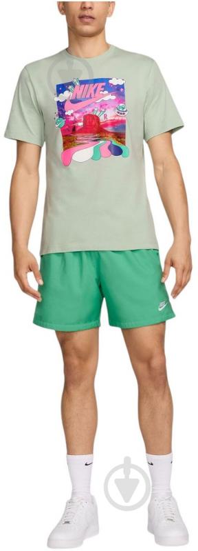 Футболка Nike HJ5468-005 р.M зеленый - фото 3