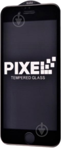 Защитное стекло PIXEL TEMPERED GLASS Full screen для iPhone 7 Plus/8 Plus черный белый - фото 1