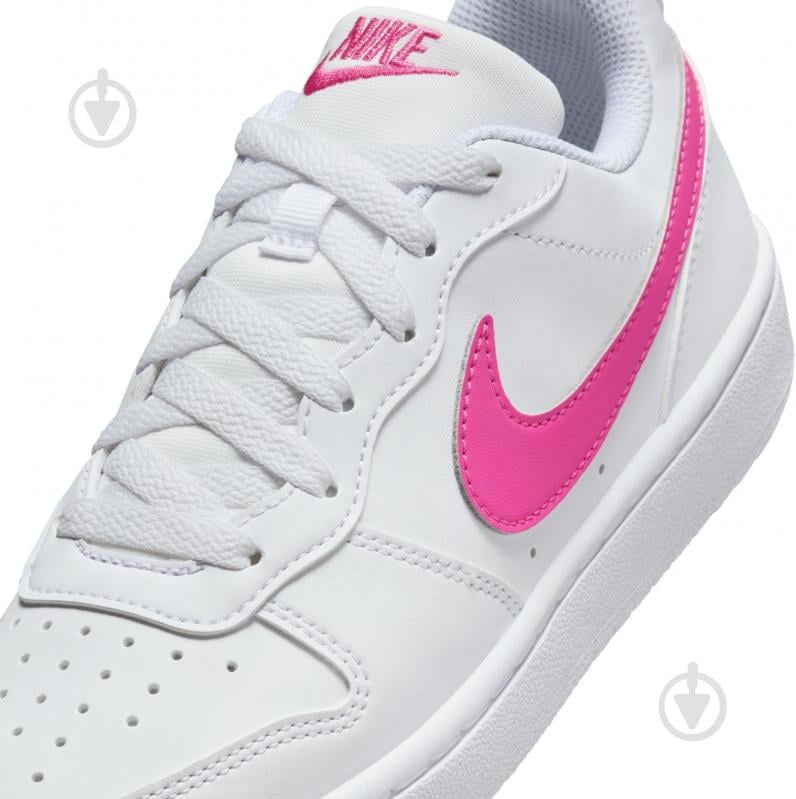 Кроссовки для дівчаток демісезонні Nike COURT BOROUGH LOW RECRAFT DV5456-113 р.38 белые - фото 9