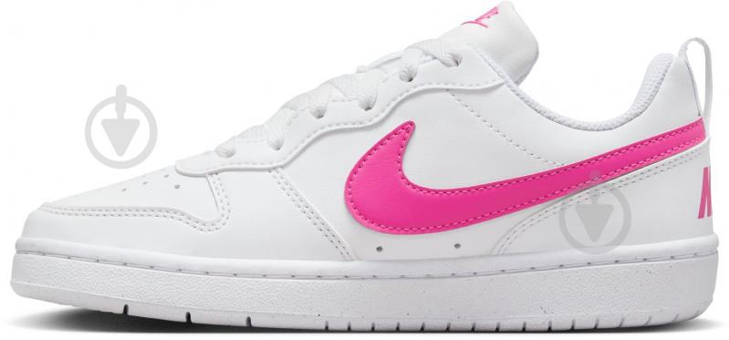 Кросівки для дівчаток демісезонні Nike COURT BOROUGH LOW RECRAFT DV5456-113 р.39 білі - фото 4