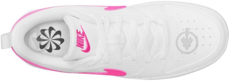 Кросівки для дівчаток демісезонні Nike COURT BOROUGH LOW RECRAFT DV5456-113 р.39 білі - фото 8