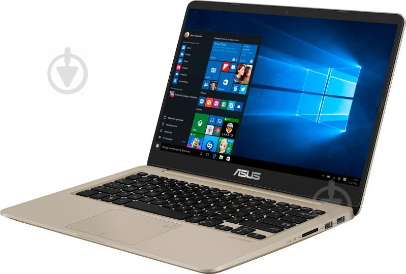 Ноутбук Asus X411UN-EB163T 14" (90NB0GT4-M02290) gold - фото 3