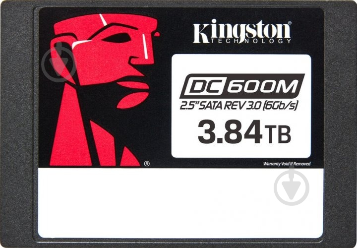 SSD-накопитель Kingston Enterprise SSD DC600M 3840GB 2,5" SATA III 3D TLC (SEDC600M/3840G) - фото 1