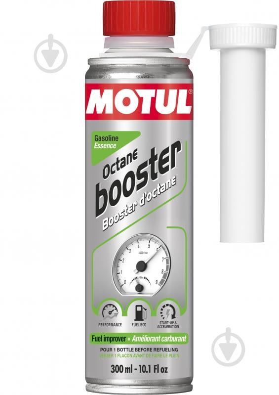 Октановый усилитель MOTUL Octane Booster Gasoline 300 мл - фото 1