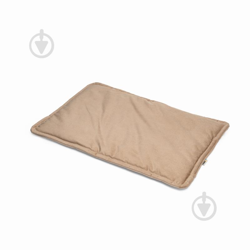 Лежак PETBED Слим L 80х55 см h-3 см велюр бежевый - фото 2