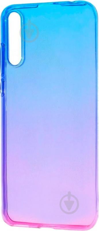 Чехол-накладка Gradient Design Samsung Galaxy M51 сине-фиолетовый - фото 1