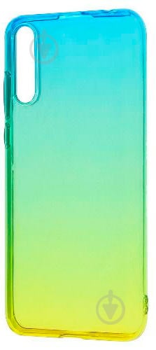 Чехол-накладка Gradient Design Samsung Galaxy M51 желто-зеленый - фото 1