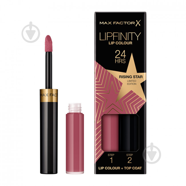 Помада губна Max Factor Lipfinity 2 Step 84 Rising Star 5,5 мл - фото 1