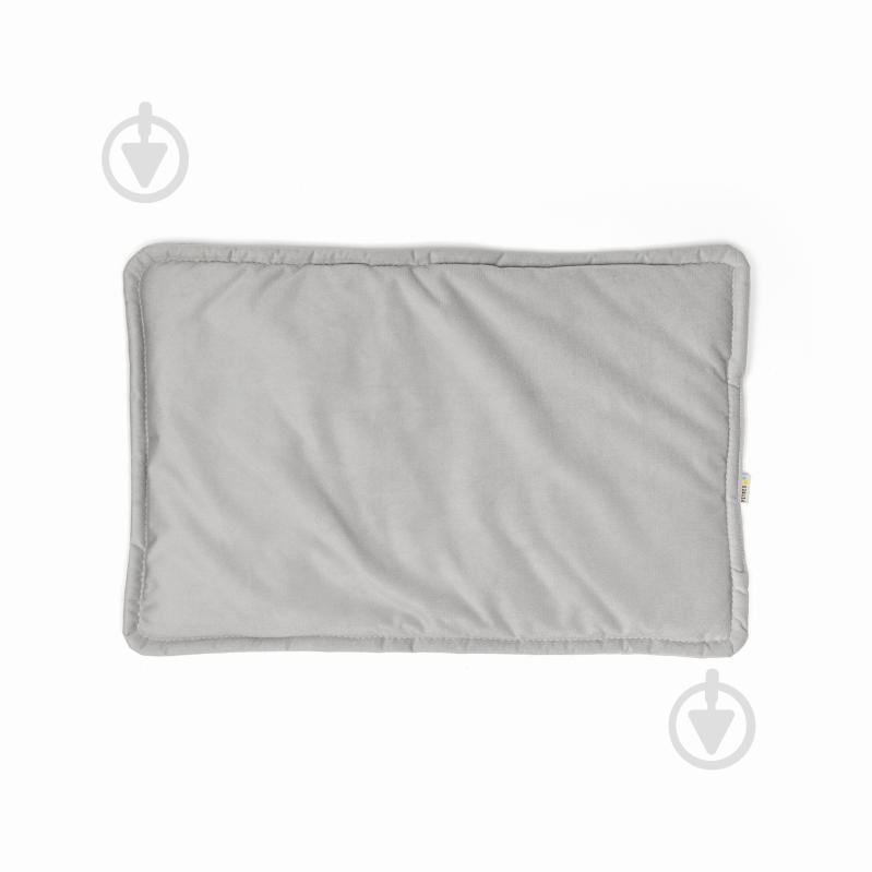 Лежак PETBED Слим XL 90х60 см h-3 см велюр серый - фото 3 Лежак PETBED Слим XL 90х60 см h-3 см велюр серый - фото 3