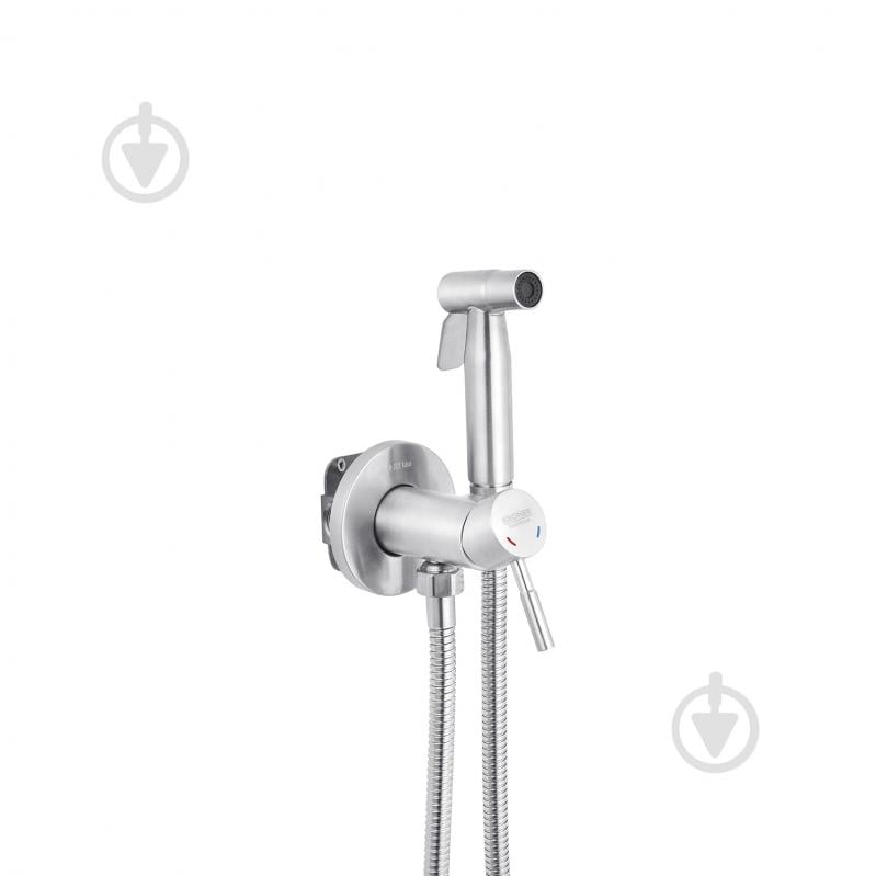 Набір для гігієнічного душу Kroner скрытого монтажа зі змішувачем KRP Edelstahl Klassisch - ESG05 - фото 4 Набір для гігієнічного душу Kroner скрытого монтажа зі змішувачем KRP Edelstahl Klassisch - ESG05 - фото 4