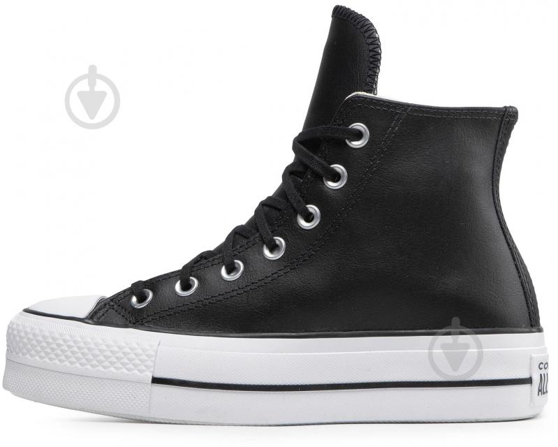 Кроссовки Converse CHUCK TAYLOR ALL STAR LEATHER PLATFORM 561675C р.41 - фото 2