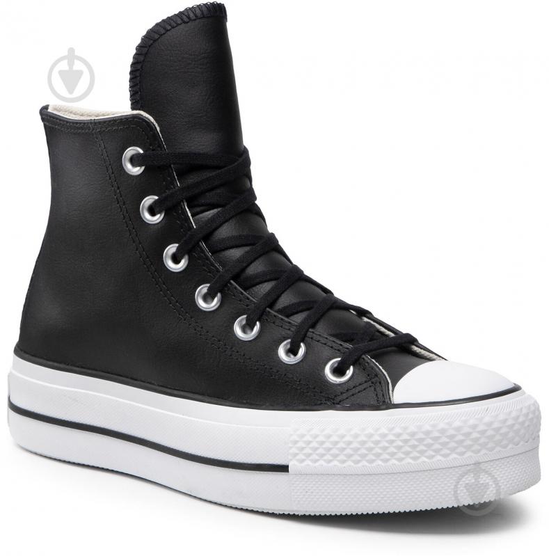 Кроссовки Converse CHUCK TAYLOR ALL STAR LEATHER PLATFORM 561675C р.41 - фото 3