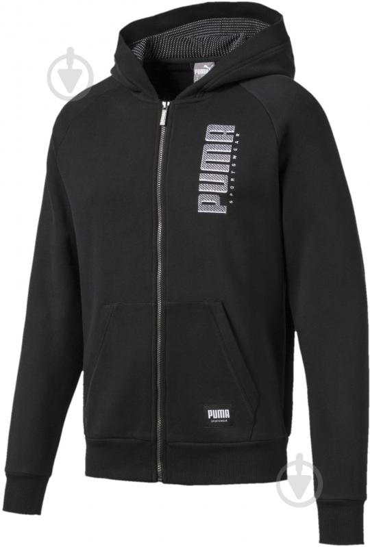 Джемпер Puma Athletics FZ Hoody FL 58015101 р. S черный - фото 2