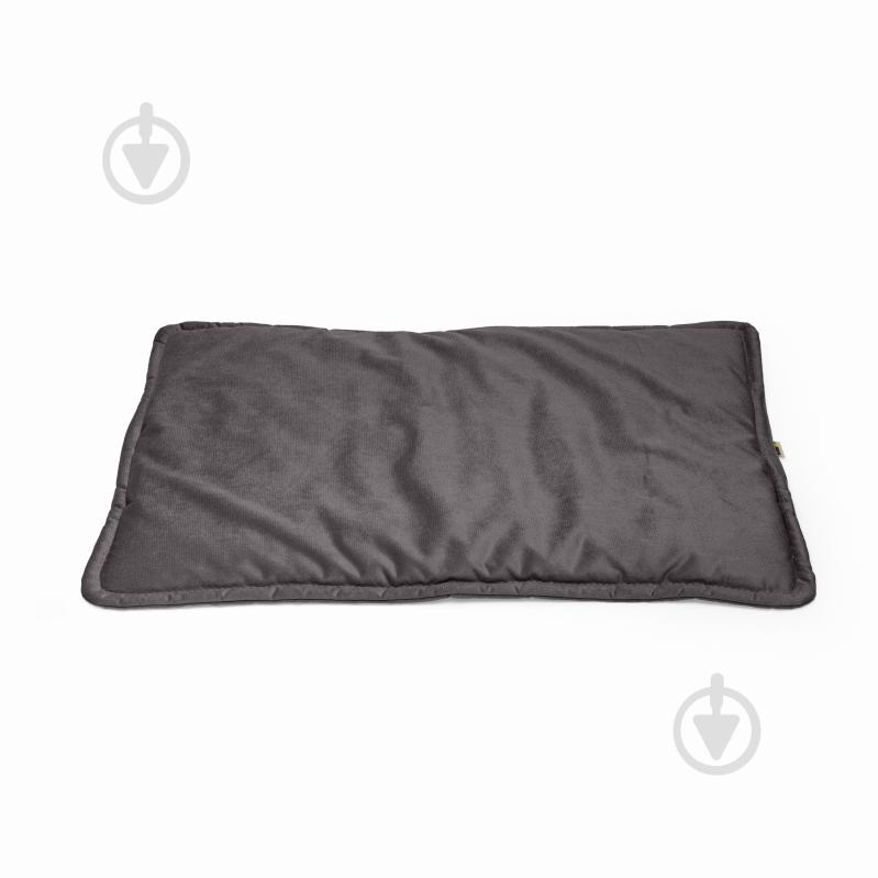 Лежак PETBED Слим 2XL 100х70 см h-3 см велюр темно-серый - фото 1 Лежак PETBED Слим 2XL 100х70 см h-3 см велюр темно-серый - фото 1