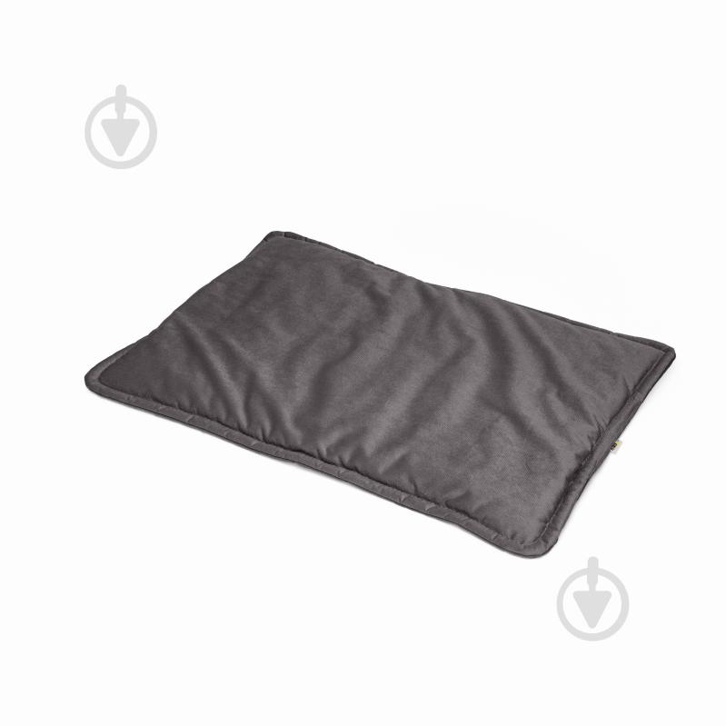 Лежак PETBED Слим 2XL 100х70 см h-3 см велюр темно-серый - фото 2 Лежак PETBED Слим 2XL 100х70 см h-3 см велюр темно-серый - фото 2