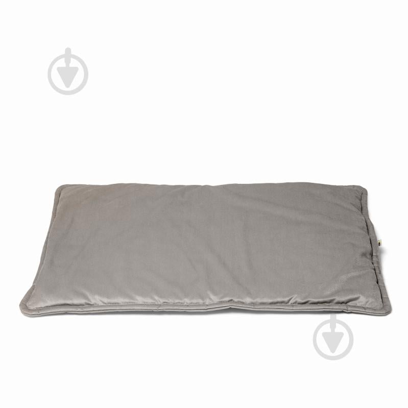 Лежак PETBED Слим 3XL 120х80 см h-3 см велюр серый - фото 1 Лежак PETBED Слим 3XL 120х80 см h-3 см велюр серый - фото 1