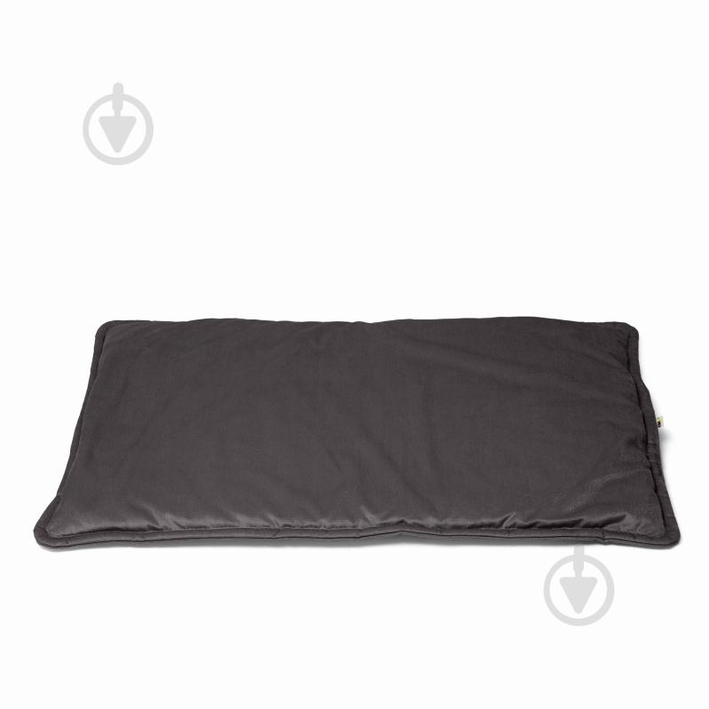 Лежак PETBED Слім 3XL 120х80 см h-3 см велюр темно-сірий - фото 1 Лежак PETBED Слім 3XL 120х80 см h-3 см велюр темно-сірий - фото 1
