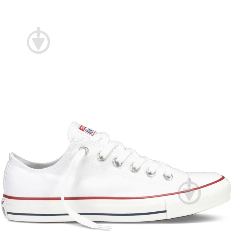 Кеды Converse ALL_STAR_OX M7652C р.46 белый - фото 1 Кеды Converse ALL_STAR_OX M7652C р.46 белый - фото 1