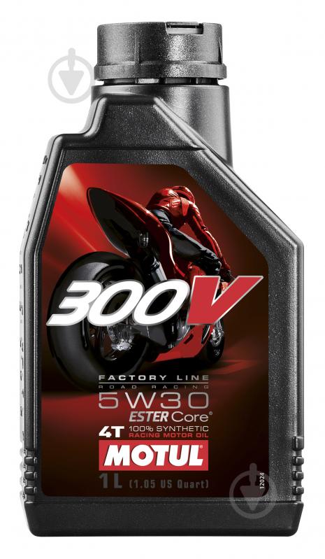 Моторне мастило Motul 300V 4T Factory Line Road Racing 5W-30 1 л (835911) - фото 1