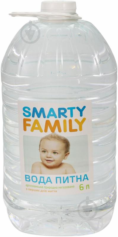 Вода питьевая Smarty Family 6,0 л 4820161670111 - фото 1