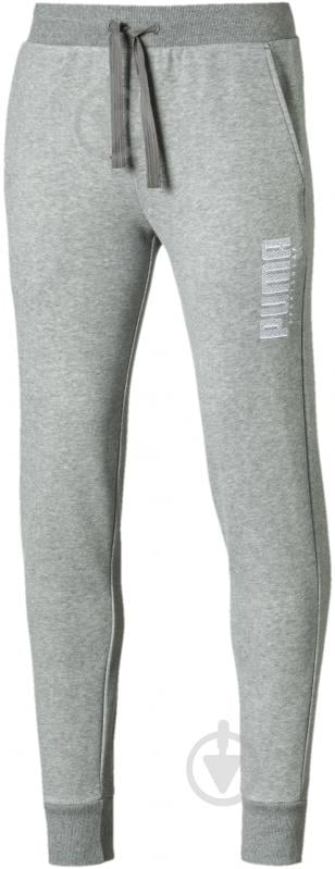 Брюки Puma Athletics Pants FL cl 58016203 р. S серый - фото 2 Брюки Puma Athletics Pants FL cl 58016203 р. S серый - фото 2